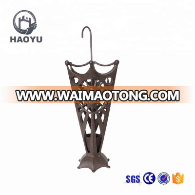 China Manufacturer sale metal crafts cast iron antique indoor umbrella stands